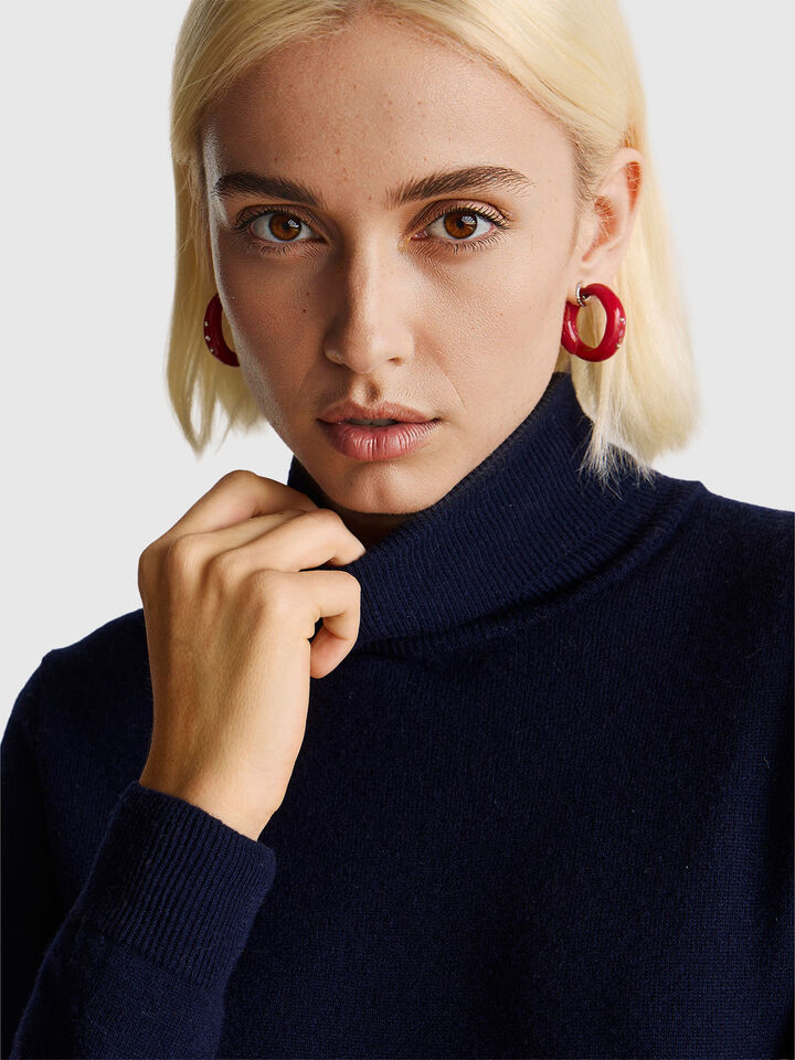 TURTLE NECK SWEATER Women image number 4